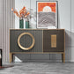 Klassiek Glam Combo-dressoir van eikenhout met opbergkast voor de slaapkamer