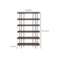 Wooden Standard Bookcase Industrial Open Back Bookshelf with Shelves Clearhalo 'Bookcases' 'furn' 'furn_bookcases' 'Furniture' 'Office Furniture' 1200x1200_c9a92426-4296-4d92-a2b6-d6e78e075db4