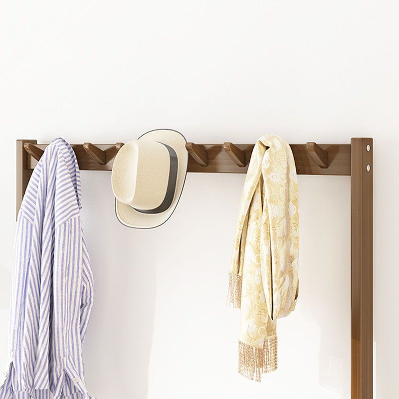 Wooden Coat Hanger Modern Style Simple Household Floor Coat Rack Clearhalo 'Entry & Mudroom Furniture' 'furn' 'furn_hall_tree_coat_racks' 'Furniture' 'Hall Trees & Coat Racks' 'hall_tree_coat_racks' 1200x1200_c9afe7ee-41d2-4497-a500-96281946bb25