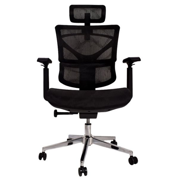 Verstelbare stoelhoogte Executive Chair Swivel High Back Chair met caster wielen