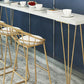 Glam Style Rectangle Bar Table Set 1/2/3/5/9 Pieces Solid Wood Counter Table Clearhalo 'Bar Furniture' 'furn' 'furn_home_bar_bar_sets' 'Furniture' 'Home Bars & Bar Sets' 'home_bar_bar_sets' 'Kitchen & Dining Furniture' 1200x1200_c9b062c8-c198-448c-b590-c4a9d28c85a6