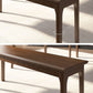 Rectangle Brown Seating Bench Modern Solid Wood Entryway and Bedroom Bench Clearhalo 'Benches' 'Chairs & Seating' 'furn' 'furn_benches' 'Furniture' 'Living Room Furniture' 1200x1200_c9b14c12-28e5-4294-89ce-ce6d966269db