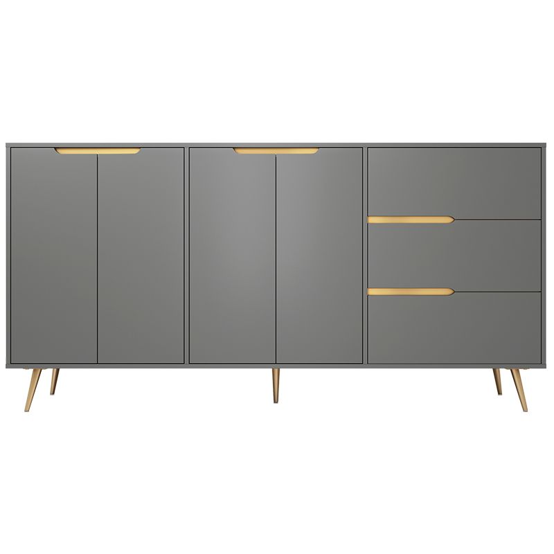 Gemanipuleerde houten sideboard tafel modern buffet dressoir voor keuken