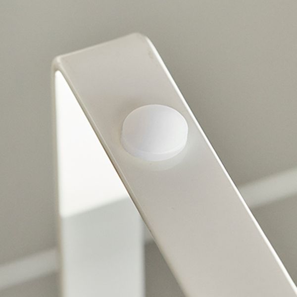 Estantería moderna de metal, estantería geométrica para cualquier habitación, 8.5 "W