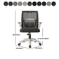 Mesh Desk -voorzitter Moderne ergonomische bureaustoel met wielen voor kantoor