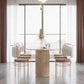 Oval Double Pedestal Modern Dining Table White Fixed Table with Solid Wood Clearhalo ' dining_table' 'Dining Tables & Seating' 'Dining Tables' 'furn' 'furn_dining_table' 'Furniture' 'furniture_dining_table' 'Kitchen & Dining Furniture' 'kitchen&dining_furn' 'kitchen' 'kitchen_dining_table' 1200x1200_c9bd41d2-b6fd-4d1f-9f3a-127293f58632