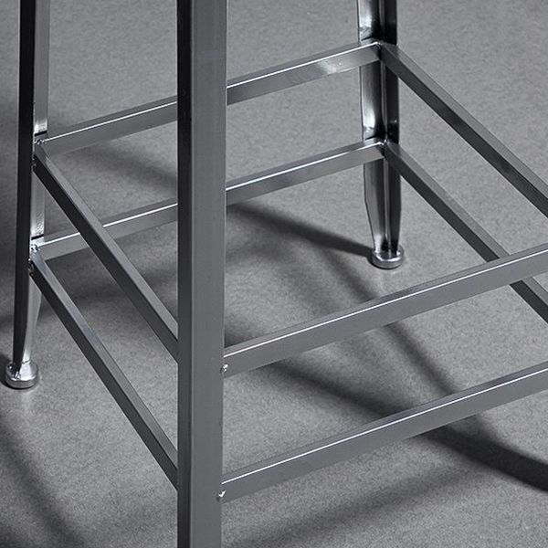 Industrial Iron Counter Height Stools Footrest Bar Stool for Indoor Clearhalo 'Bar Furniture' 'Bar Stools' 'bar_stools' 'furn' 'furn_bar_stools' 'Furniture' 'Kitchen & Dining Furniture' 1200x1200_c9c090e5-9d32-41d6-9ad9-7237b56963d5