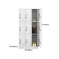 Metal Wardrobe Cabinet Contemporary Hinged Wardrobe Closet for Home Clearhalo 'Armoires & Wardrobes' 'armoires_wardrobes' 'Bedroom Furniture' 'furn' 'furn_armoires_wardrobes' 'Furniture' 1200x1200_c9c336fc-db4d-44b7-80e4-585291c4d1d6
