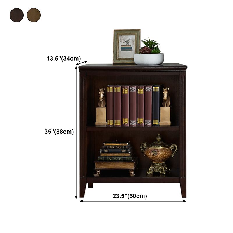 Solid Wood Standard Bookcase Modern Home Bookshelf with Rectangle Shelves Clearhalo 'Bookcases' 'furn' 'furn_bookcases' 'Furniture' 'Office Furniture' 1200x1200_c9c56da5-4d14-4efa-ab2f-3c6aac4d810b