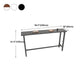 Cafe Footrest Bar Height Table Modern Wood Fixed Table Bistro Bar Table Clearhalo 'Bar Furniture' 'Bar Tables' 'bar_tables' 'furn' 'furn_bar_tables' 'Furniture' 'furniture_bar_tables' 'Kitchen & Dining Furniture' 'kitchen&dining_furn' 'kitchen' 1200x1200_c9c81b76-193e-432c-a59d-57da3f3cc4df