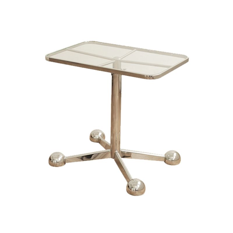 15" Wide Contemporary Corner Table Rectangular Accent Side Table