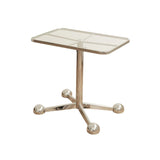 15" Wide Contemporary Corner Table Rectangular Accent Side Table