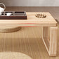 Sled Wooden Coffee Table Nordic Rectangular Single Cocktail Table, 15.75" D x 15.75" H Clearhalo 'Coffee & Accent Tables' 'Coffee Tables' 'coffee_tables' 'furn' 'furn_coffee_tables' 'Furniture' 'Living Room Furniture' 1200x1200_c9ccccdd-fd83-41a3-b8a9-a3749dc04a0b