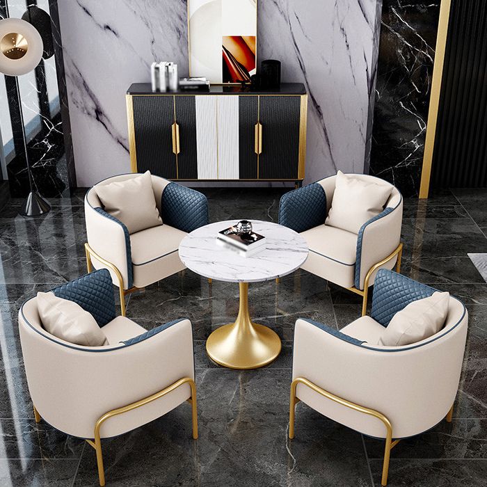 Round Tulip Base Luxury Dining Table White Fixed Table with Sintered Stone Clearhalo ' dining_table' 'Dining Tables & Seating' 'Dining Tables' 'furn' 'furn_dining_table' 'Furniture' 'furniture_dining_table' 'Kitchen & Dining Furniture' 'kitchen&dining_furn' 'kitchen' 'kitchen_dining_table' 1200x1200_c9d21235-b2bf-4b6a-9de5-306d98ee25f0