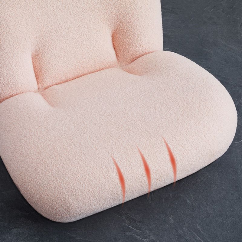 Wool Armless Chair 31.49" L x 27.55" W x 26.77" H Swivel Chair for Living Room Clearhalo 'Accent Chairs' 'accent_chairs' 'Chairs & Seating' 'furn' 'furn_accent_chairs' 'Furniture' 'Living Room Furniture' 1200x1200_c9d37873-b399-4b57-98f7-5db922dff578