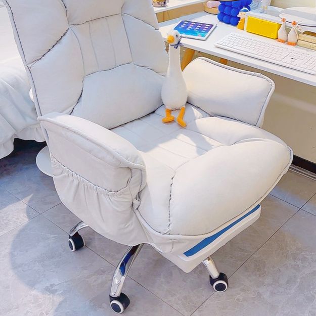 Sedia da ufficio moderna senza angoscia sedia girevole altezza del sedile regolabile con ruote