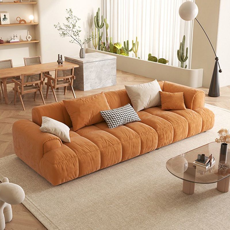 25.6 "H divano scandinavo sezionale a forma di forma a forma di livello