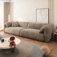 Modernismus Kissen Top Arm Arm Sofa 41,34-in D Leder Down Fill Sofa