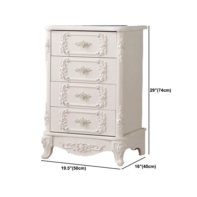 15.74" Wide Accent Chest Modern White Rectangle Chest with Drawers Clearhalo 'Cabinets & Chests' 'cabinets_chests' 'furn' 'furn_cabinets_chests' 'Furniture' 'Living Room Furniture' 1200x1200_c9df86bc-10be-4733-b71f-e5df9f8f83a2