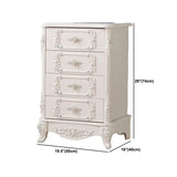 15.74" Wide Accent Chest Modern White Rectangle Chest with Drawers Clearhalo 'Cabinets & Chests' 'cabinets_chests' 'furn' 'furn_cabinets_chests' 'Furniture' 'Living Room Furniture' 1200x1200_c9df86bc-10be-4733-b71f-e5df9f8f83a2