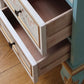 Coastal Storage Chest Dressoir Gemaakt van hout met 9 laden