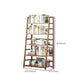 Modern Open Back Ladder boekenplank Engineered houten boekenkast met planken