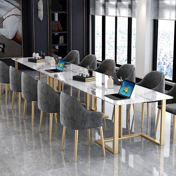 Sintered Stone Curved Meeting Table Home Office Luxury Writing Desk Clearhalo 'furn' 'furn_office_desk' 'Furniture' 'furniture_office_desk' 'Office Desks' 'Office Furniture' 'office_desk' 1200x1200_c9e4e97f-6e83-4df5-9938-130676ec57bc