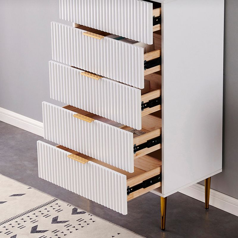 Modern 15.74" Wide Accent Chest Solid Wood Soft Close Drawers Chest Clearhalo 'Cabinets & Chests' 'cabinets_chests' 'furn' 'furn_cabinets_chests' 'Furniture' 'Living Room Furniture' 1200x1200_c9e8686a-782b-4798-a3f6-5424615010b4