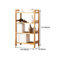 Etagere Bücherregal Bamboo Open Back Regal Bücherregal für den Studienraum