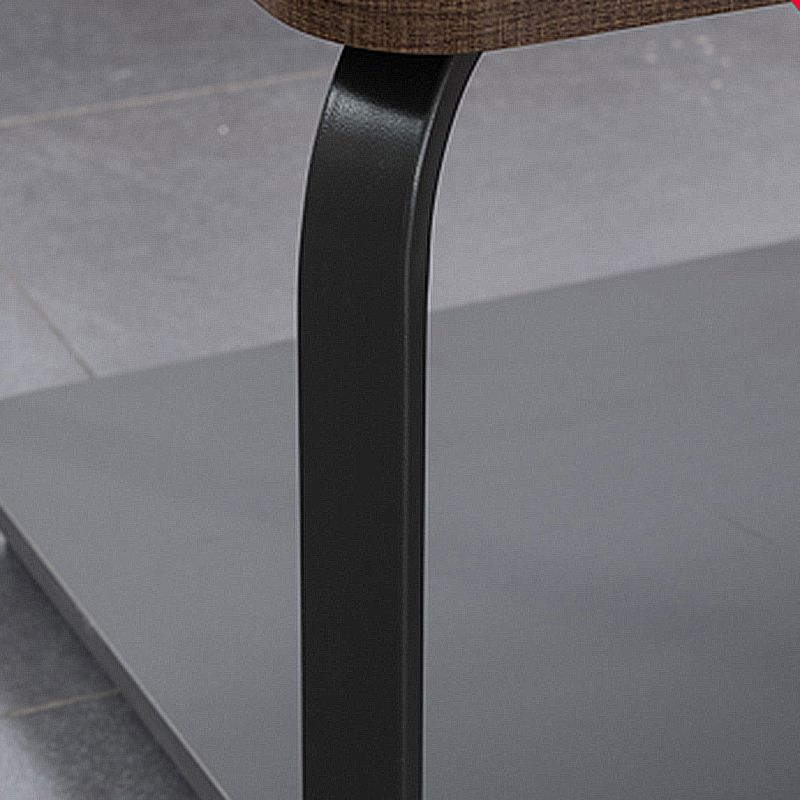 Table basse Frame/Frame Table basse rectangulaire moderne en MDF 18''H