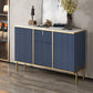 Glam Stone Sideboard Sala da pranzo Scaffali regolabili Sideboard