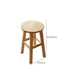 Light Wood Finish Counter & Bar Stools Modern Indoor Stools with 4 Legs Clearhalo 'Bar Furniture' 'Bar Stools' 'bar_stools' 'furn' 'furn_bar_stools' 'Furniture' 'Kitchen & Dining Furniture' 1200x1200_c9ed2aab-edbb-406d-977f-b7961f001497