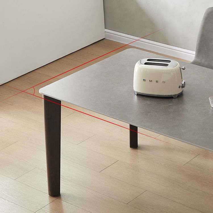 Set da tavolo da pranzo in pietra sinterizzato 1/4/5/7 pezzi set da pranzo per la cucina