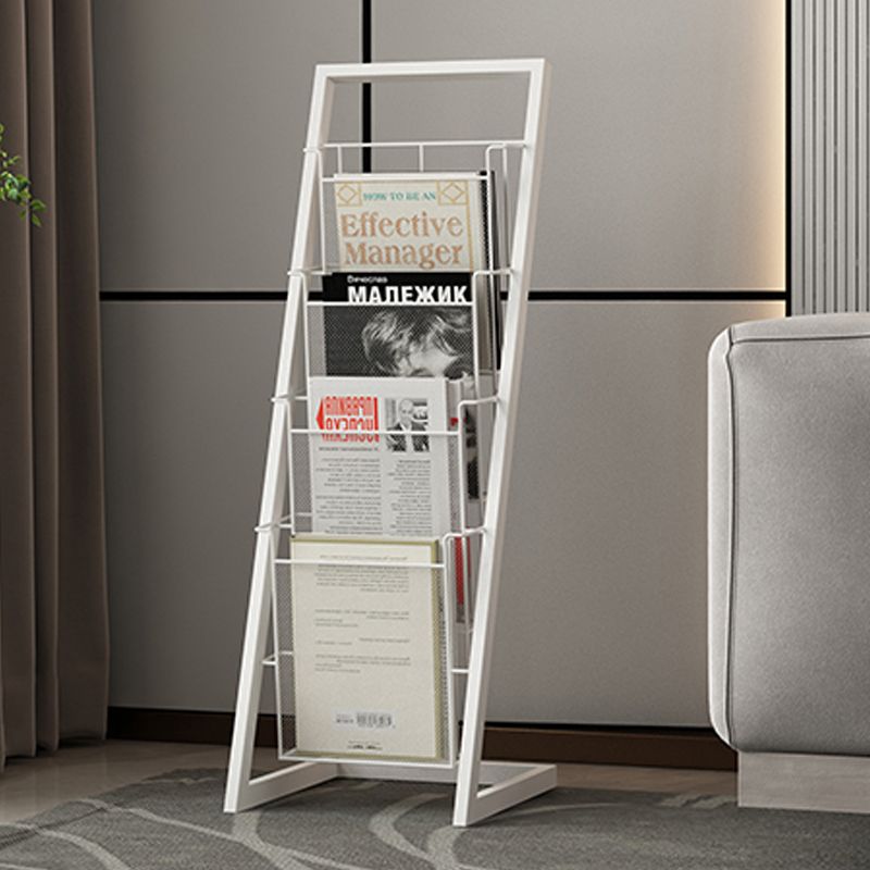 Industrial Ladder Bookcase Metal Vertical Shelf Bookcase for Home Office Clearhalo 'Bookcases' 'furn' 'furn_bookcases' 'Furniture' 'furniture_bookcases' 'kitchen' 'kitchen_bookcases' 'Living Room Furniture' 'Office Furniture' 1200x1200_c9f7a69e-c1cd-4db5-b67c-e781633acb65