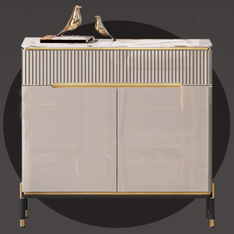 Sideboard -Sideboardtisch im zeitgenössischen Stil mit Schränken und Schubladen