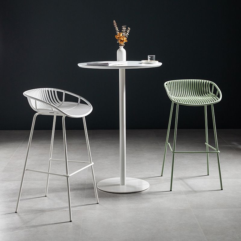 Solid Wood Pub Table 41-inch Bar Height Industrial Round Bar Table for Indoor Clearhalo 'Bar Furniture' 'Bar Tables' 'bar_tables' 'furn' 'furn_bar_tables' 'Furniture' 'Kitchen & Dining Furniture' 1200x1200_c9f94778-2f0d-496d-9ff2-9e40c0369d67