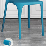 Contemporary Chair Dining Armless Chair for Kitchen with Plastic Legs Clearhalo 'Dining Chairs' 'Dining Tables & Seating' 'dining_chair' 'furn' 'furn_dining_chair' 'Furniture' 'furniture_dining_chair' 'Kitchen & Dining Furniture' 1200x1200_c9fc3e9f-b6f2-4722-b470-8f57b4acb275