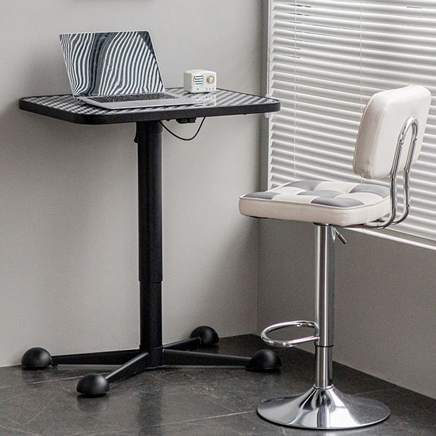 Modern Style Counter Stool Pu Leather Adjustable Height Bar Stool Clearhalo 'Bar Furniture' 'Bar Stools' 'bar_stools' 'furn' 'furn_bar_stools' 'Furniture' 'Kitchen & Dining Furniture' 1200x1200_c9fd4a04-9b27-414a-9433-df4d1010ea00