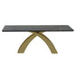 Glam Rectangle Shape Dining Table Sintered Stone Top Standard Dining Table for Kitchen Clearhalo ' dining_table' 'Dining Tables & Seating' 'Dining Tables' 'furn' 'furn_dining_table' 'Furniture' 'furniture_dining_table' 'Kitchen & Dining Furniture' 'kitchen&dining_furn' 'kitchen' 'kitchen_dining_table' 1200x1200_c9ff7484-8555-4c09-8328-898425d03637