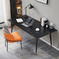 Rectangle Traditional Luxury Table Sintered Stone Table with 4 Black Legs Clearhalo ' dining_table' 'Dining Tables & Seating' 'Dining Tables' 'furn' 'furn_dining_table' 'Furniture' 'furniture_dining_table' 'Kitchen & Dining Furniture' 'kitchen&dining_furn' 'kitchen' 'kitchen_dining_table' 1200x1200_ca01a6d8-64a6-48e7-a625-cd3ec207b686