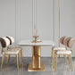 Luxurious Sintered Stone Top Dining Set Rectangle 1/2/5/7 Pieces Dining Room Table Set Clearhalo 'Dining Room Sets' 'Dining Tables & Seating' 'dining_room_set' 'furn' 'furn_dining_room_set' 'Furniture' 'Kitchen & Dining Furniture' 1200x1200_ca037c3e-58dc-406e-9ca9-32be86a67e17