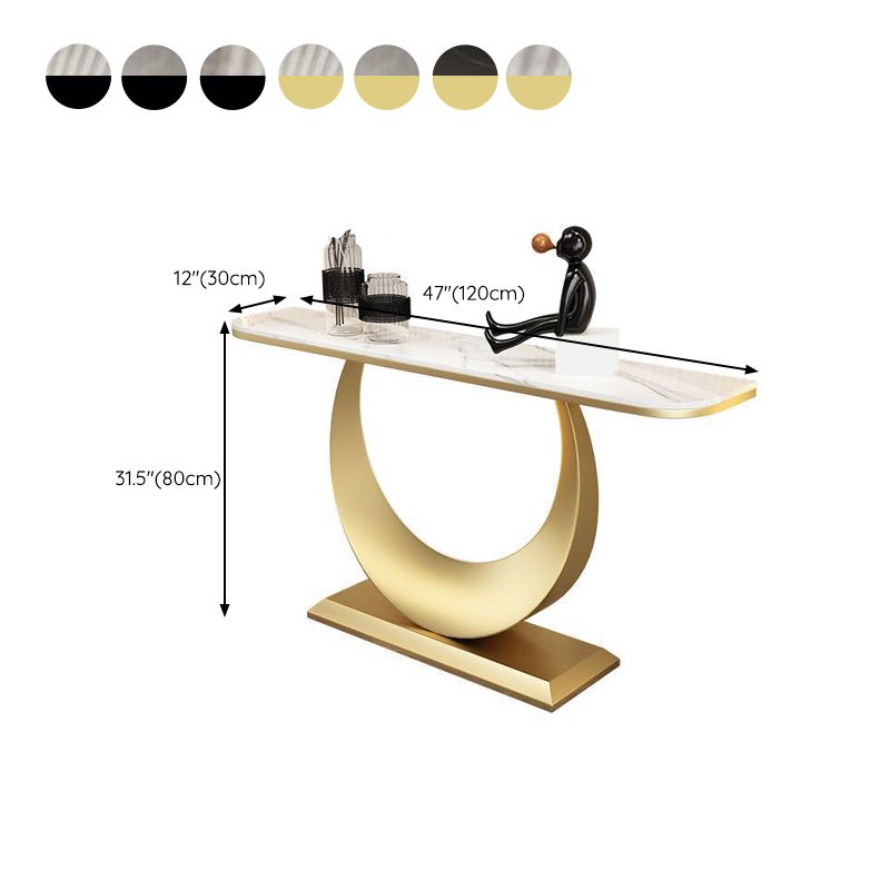 Mesa de acento de consola glamor
