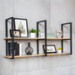 Wall Mounted Bookcase Modern Wooden Close Back Bookshelf with Shelves Clearhalo 'Bookcases' 'furn' 'furn_bookcases' 'Furniture' 'Office Furniture' 1200x1200_ca05b632-af64-4a70-8851-436b8307df76