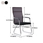 Medium/High Back Office Chair Fixed Armchair with Fabric Sponge Cushion Clearhalo 'furn' 'furn_office_chair' 'Furniture' 'Office Chairs' 'Office Furniture' 'office_chair' 1200x1200_ca09a6aa-5bd8-4b01-a637-53390a8fc53f