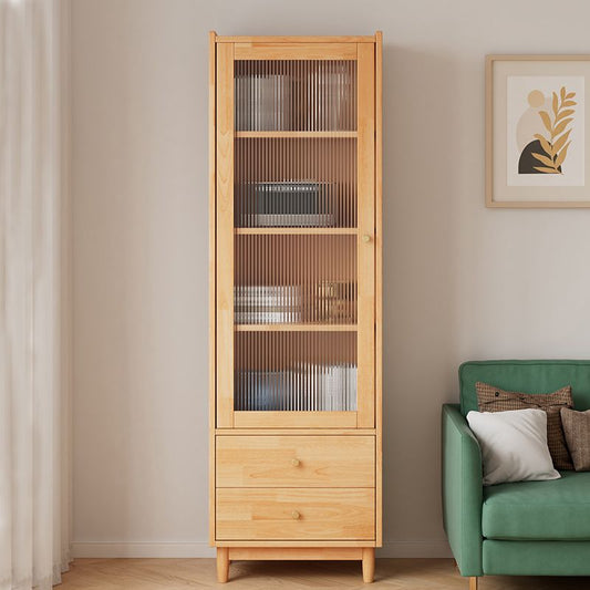 Closed Back Standard Bookshelf Solid Wood Contemporary Bookcase with Drawers Clearhalo 'Bookcases' 'furn' 'furn_bookcases' 'Furniture' 'Office Furniture' 1200x1200_ca0be018-faea-40b7-935d-247b5ba725c1