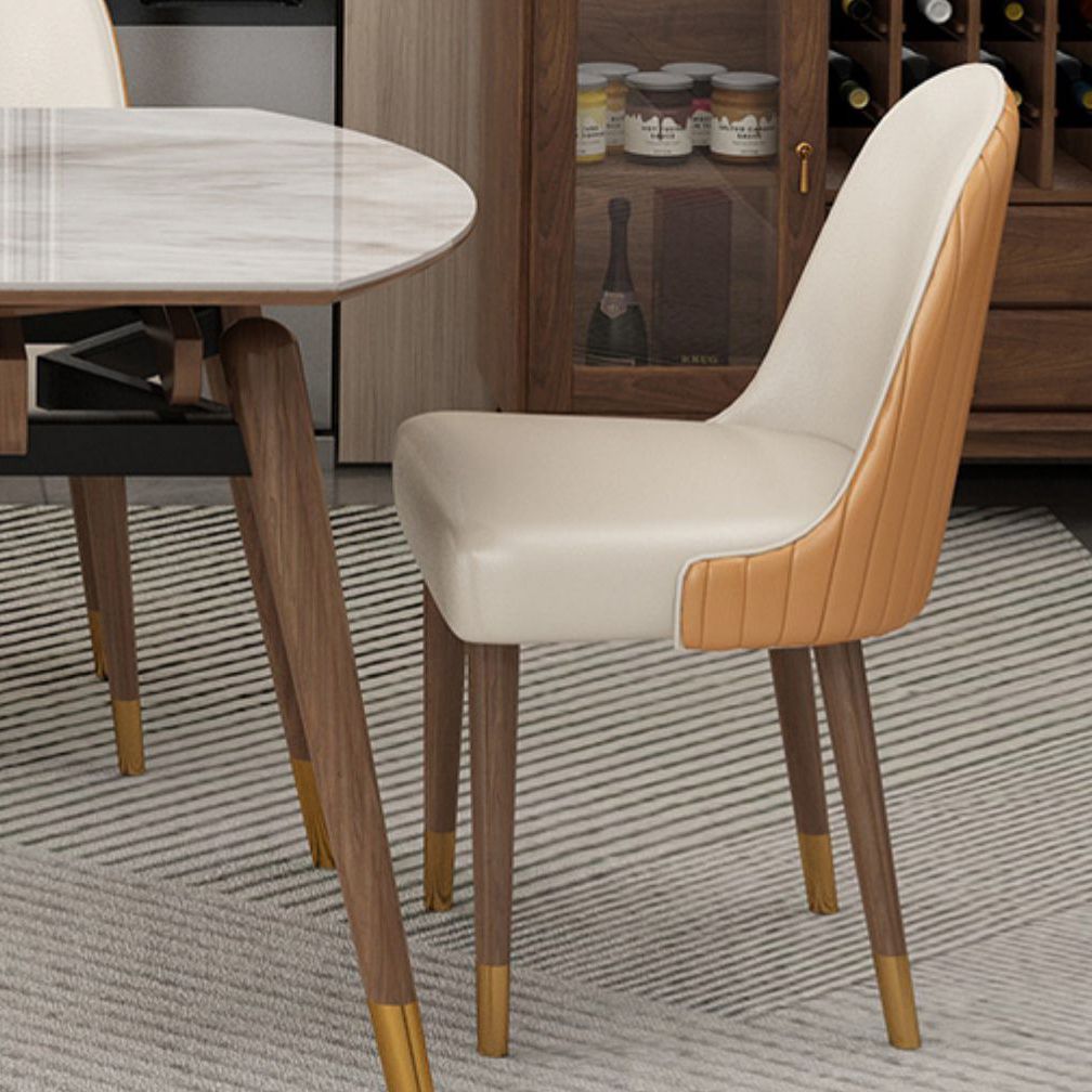 Contemporary Style Sintered Stone Dining Table with Grey Self-Storing Leaf and 4 Legs Base Clearhalo 'Dining Room Sets' 'Dining Tables & Seating' 'dining_room_set' 'furn' 'furn_dining_room_set' 'Furniture' 'furniture_dining_room_set' 'Kitchen & Dining Furniture' 'kitchen&dining_furn' 'kitchen' 1200x1200_ca0c8d8c-7ab5-408e-9b3c-2156e3ce9a38