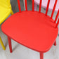 Silla de plástico de silla de comedor contemporánea para uso doméstico