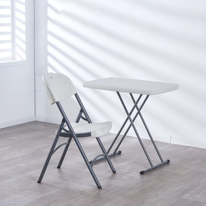 Bureau d'écriture rectangulaire contemporain bureau de bureau à la maison avec les jambes