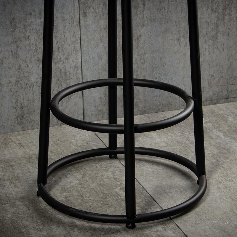 Contemporary Wood Counter Stools Metal Bar Stools for Home Use Clearhalo 'Bar Furniture' 'Bar Stools' 'bar_stools' 'furn' 'furn_bar_stools' 'Furniture' 'Kitchen & Dining Furniture' 1200x1200_ca11b99e-0724-4211-afc1-8f83444be399