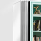 13.78"W Bookcase Scandinavian Style Shelf Bookcase for Home and Office with Door Clearhalo 'Bookcases' 'furn' 'furn_bookcases' 'Furniture' 'furniture_bookcases' 'kitchen' 'kitchen_bookcases' 'Living Room Furniture' 'Office Furniture' 1200x1200_ca123e76-bae3-4090-8977-9a400c572b0f